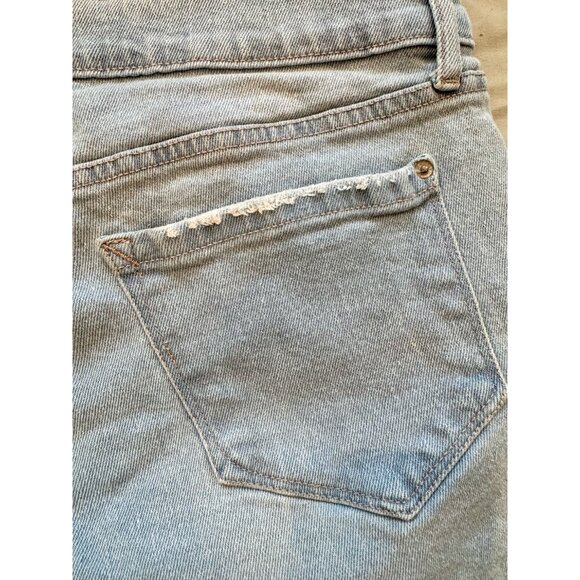 KENSIE Light Blue Denim Shorts - Picture 6 of 9